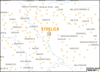 map of Strelica