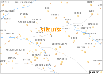 map of Strelitsa