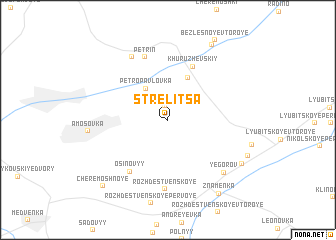 map of Strelitsa