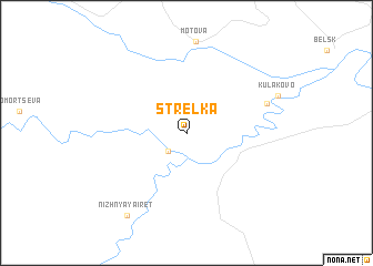 map of Strelka