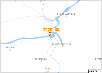 map of Strelka