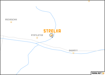 map of Strelka