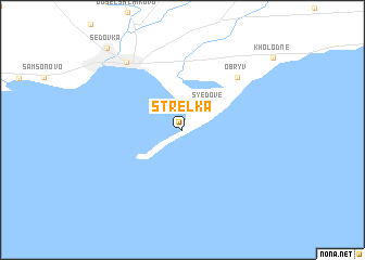 map of Strelka