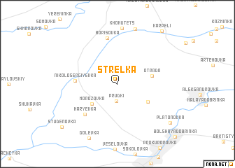 map of Strelka