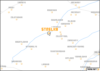 map of Strelka