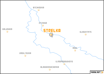 map of Strelka