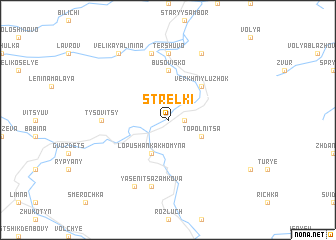 map of Strelki