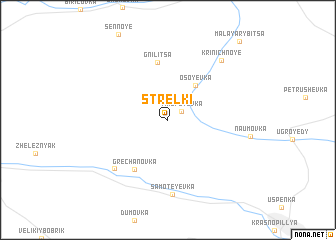 map of Strelki