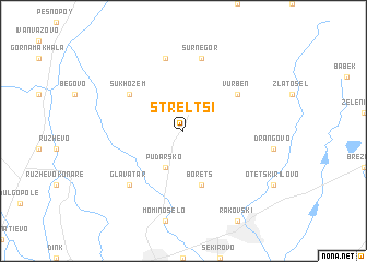 map of Streltsi