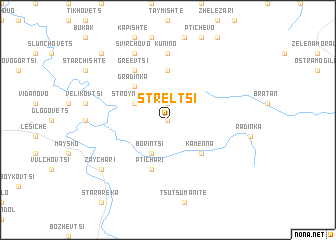 map of Streltsi