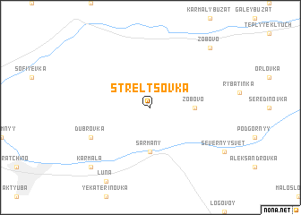 map of Strel\