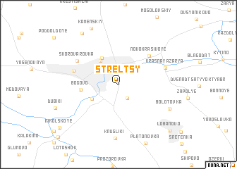 map of Strel\