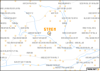 map of Strem