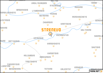 map of Strenevo