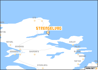 map of Strengelvåg
