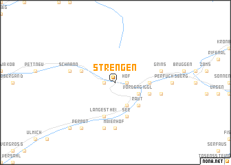 map of Strengen