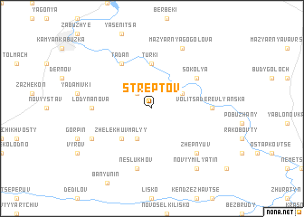 map of Streptov
