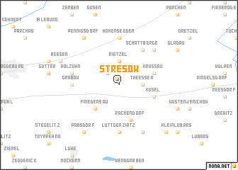 map of Stresow