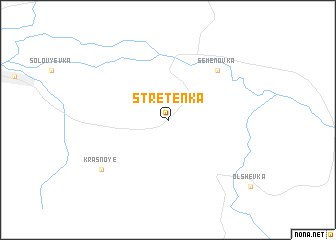 map of Stretenka