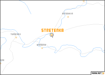 map of Stretenka