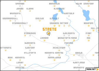 map of Strete