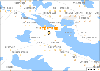 map of Stretsbol