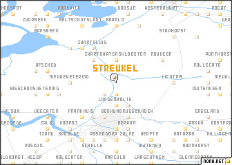 map of Streukel