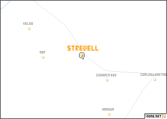 map of Strevell