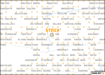 map of Strich