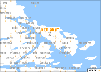 map of Stridsby