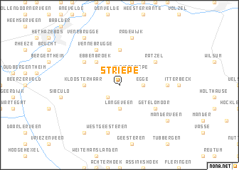 map of Striepe