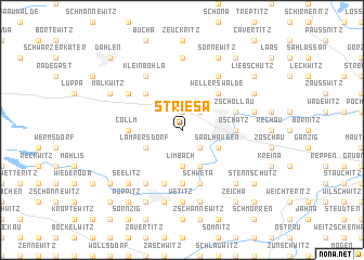 map of Striesa