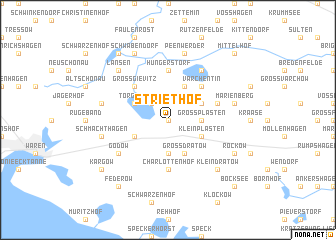 map of Striethof