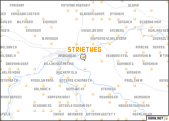 map of Strietweg