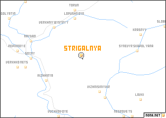 map of Strigalʼnya