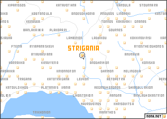 map of Striganiá