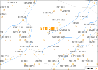 map of Strigara