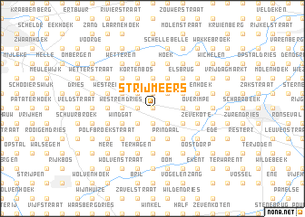 map of Strijmeers