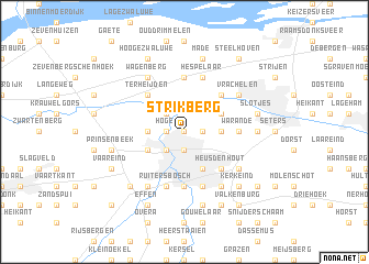 map of Strikberg