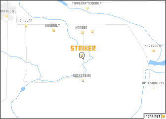 map of Striker