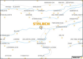 map of Strilʼbichi