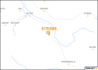 map of Strîmba