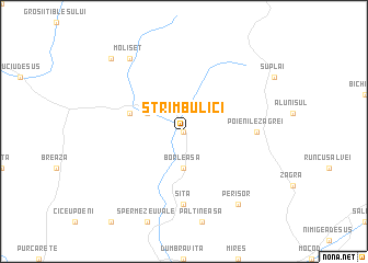 map of Strîmbulici