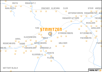 map of Strimitzen