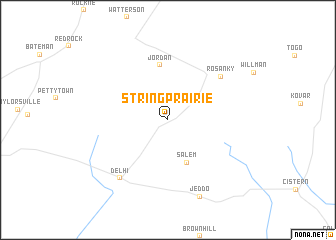 map of String Prairie