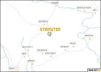 map of Strington