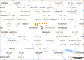 map of Strippow