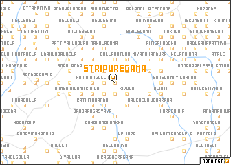 map of Stripuregama