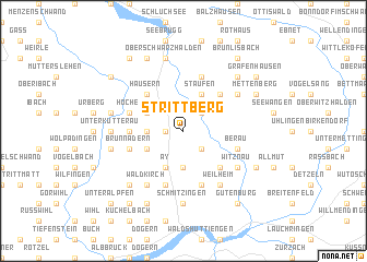 map of Strittberg