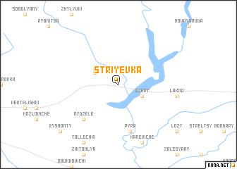 map of Striyevka